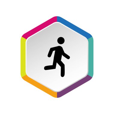 erkek figürü çalışan simgesi