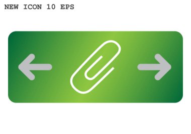 Basit klips web simgesi