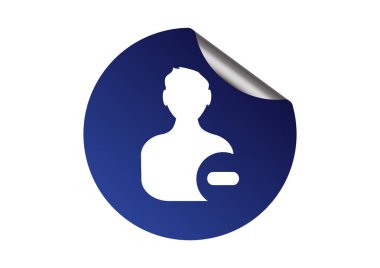 ilgili kişi web simge Sil.