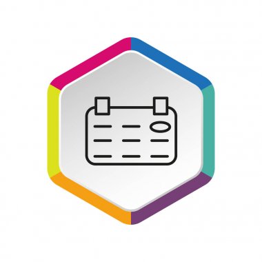 Takvim web simgesi. vektör tasarımı          