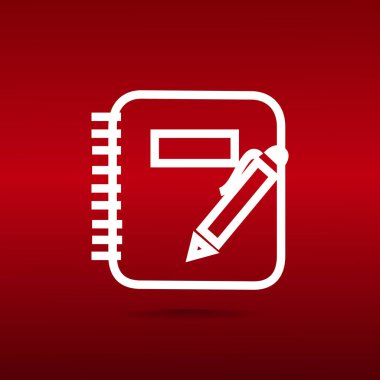 Not Defteri, vektör çizim üzerinde kalem