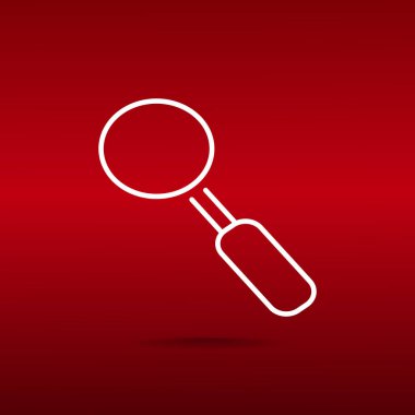 Basit büyüteç simgesini