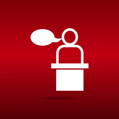 hoparlör simgesi silüeti