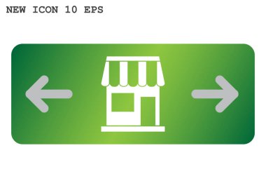 Dükkanı web simgesi. 