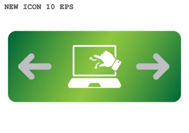 Dokunmatik ekran web simgesi