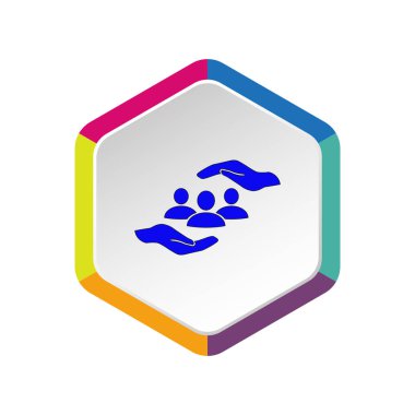 insanlar web simgesi grubudur. Vektör tasarımı