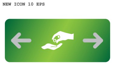 sadaka, web simge ver. vektör tasarımı