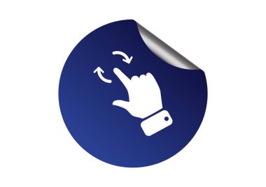 Dokunmatik ekran web simgesi