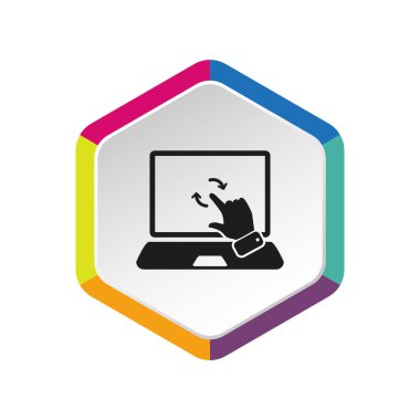 Dokunmatik ekran web simgesi