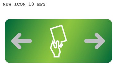 Futbol kartı elinde