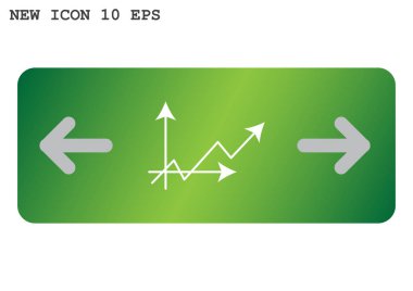ölçek web simge üzerindeki oku. Vektör tasarımı