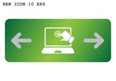 Dokunmatik ekran web simgesi
