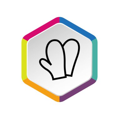 mutfak mittens simgesi