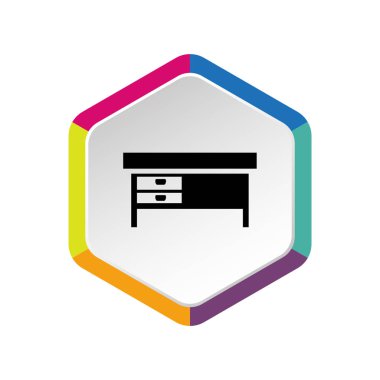 Basit ofis Resepsiyon simgesi