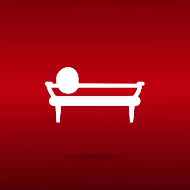 koltuk web simgesi. vektör tasarımı