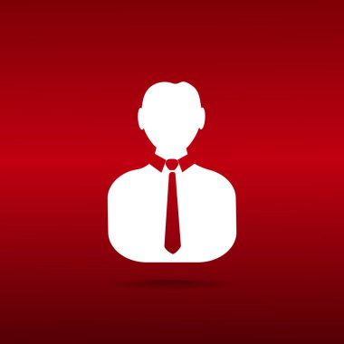 işadamı web simgesi. 