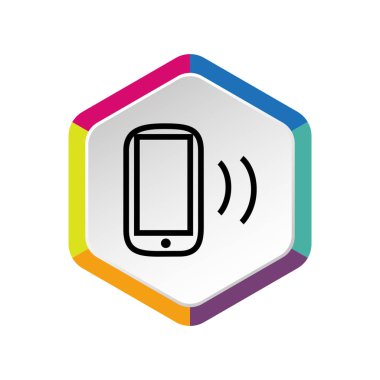 Basit akıllı telefon simgesi