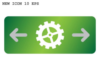 Web simgesi yapılandırın. vektör tasarımı 