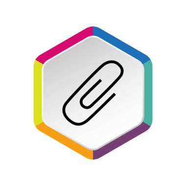 Basit klips web simgesi