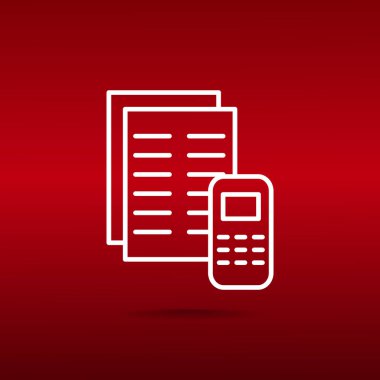 hesap makinesi web simgesi. 