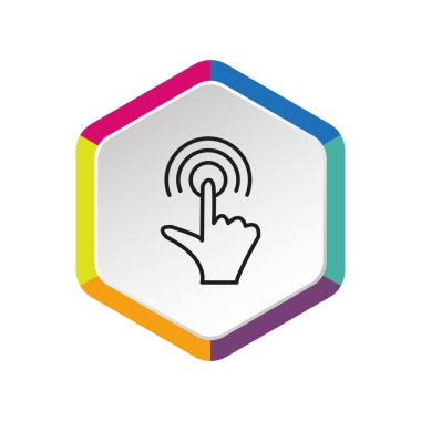 Dokunmatik ekran web simgesi