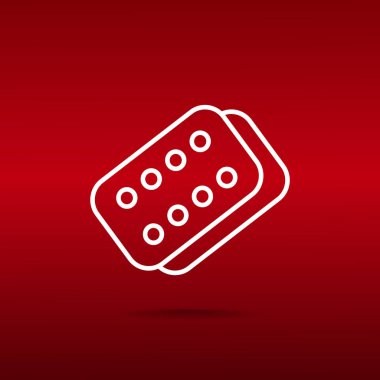 alçı web simgesi. vektör tasarımı