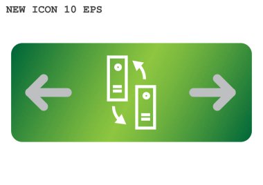 Bilgi değişimi simgesi
