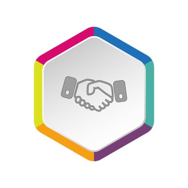 el sıkışma web simgesi. vektör tasarımı          