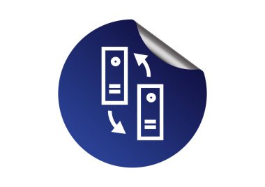 Bilgi değişimi simgesi