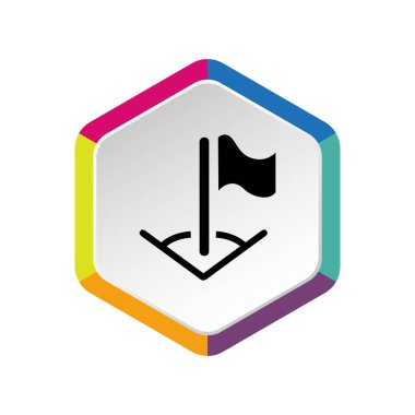 Köşe bayrak simgesi