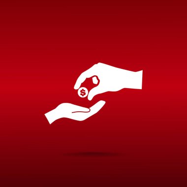 sadaka, web simge ver. vektör tasarımı