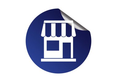 Dükkanı web simgesi. 