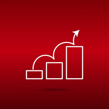 ölçek web simge üzerindeki oku. Vektör tasarımı