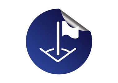 Köşe bayrak simgesi