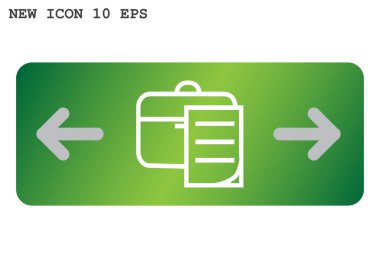 Evrak Çantası'nı basit simgesi