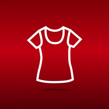 basit t-shirt simgesi