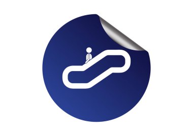 Yürüyen merdiven web simgesi