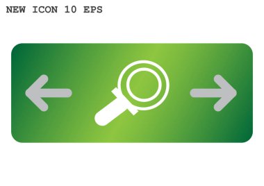 Basit büyüteç simgesini