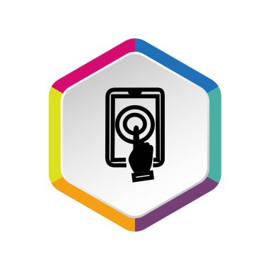 Dokunmatik ekran web simgesi