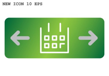 Takvim web simgesi. vektör tasarımı          