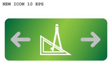 Pergel ile cetvel simgesi