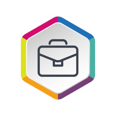 Evrak Çantası'nı basit simgesi