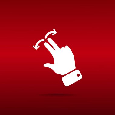 Dokunmatik ekran web simgesi