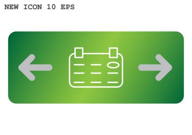 Takvim web simgesi. vektör tasarımı          