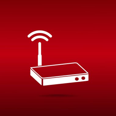 yönlendirici basit simgesi