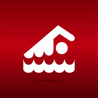 yüzücü web simgesi