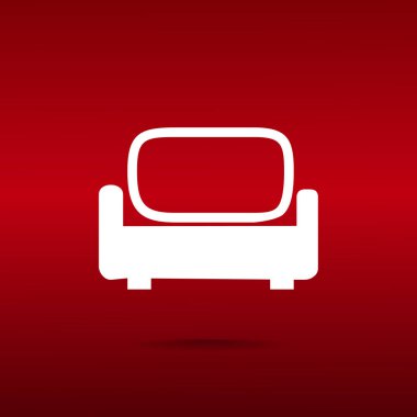 koltuk web simgesi. vektör tasarımı