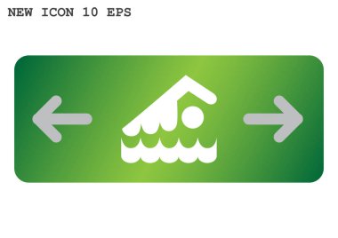 yüzücü web simgesi