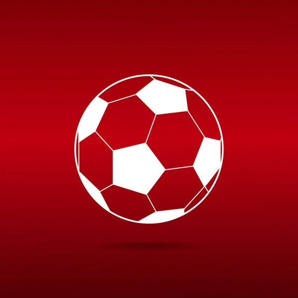 Ikona webové fotbalový míč — Stockový vektor