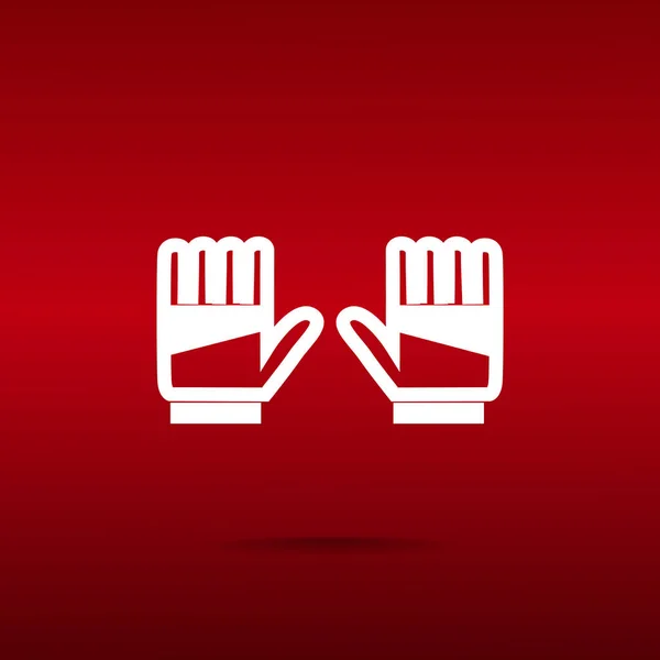 Handschuhe Web-Symbol — Stockvektor